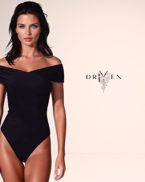 Criss-Cross Off-Shoulder Bodysuit