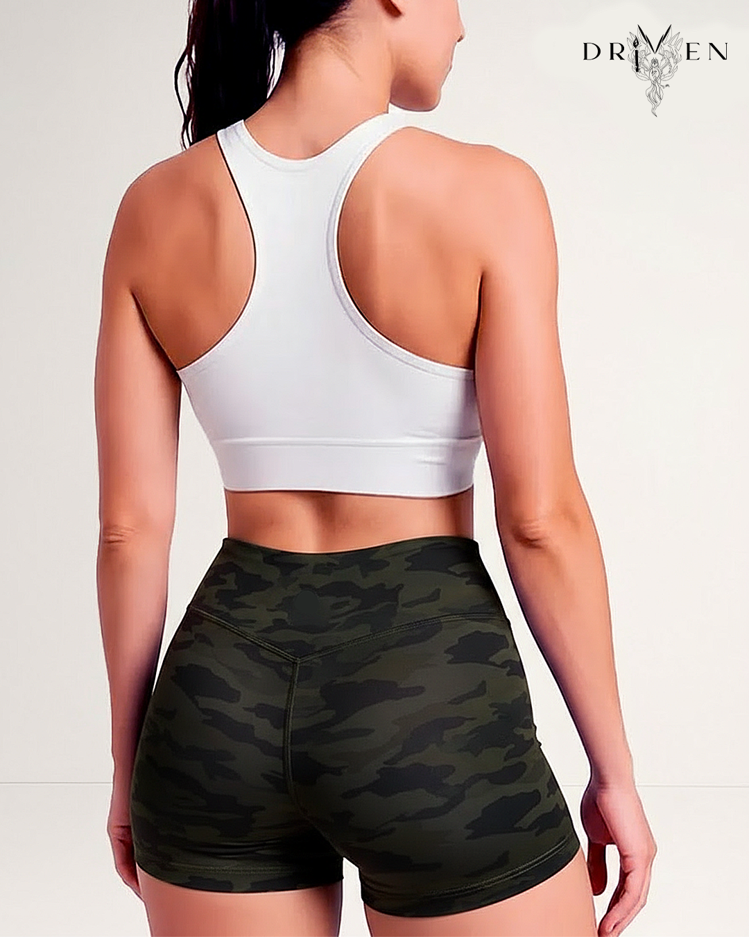 Sara V Waist Gym Shorts