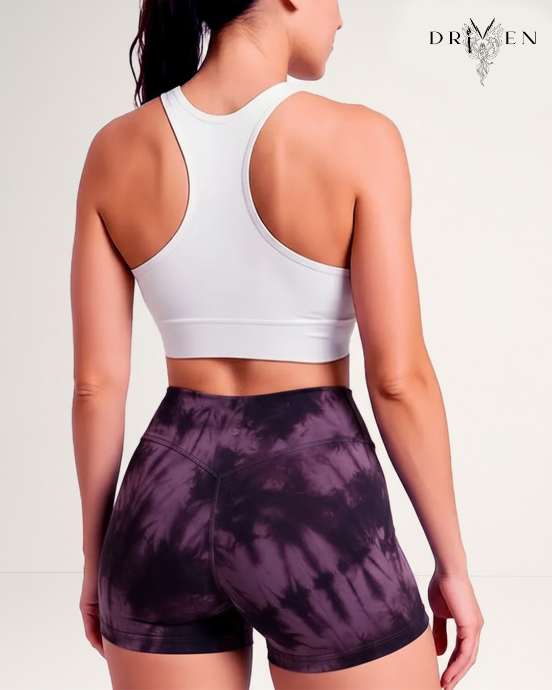 Sara V Waist Gym Shorts - Image 5