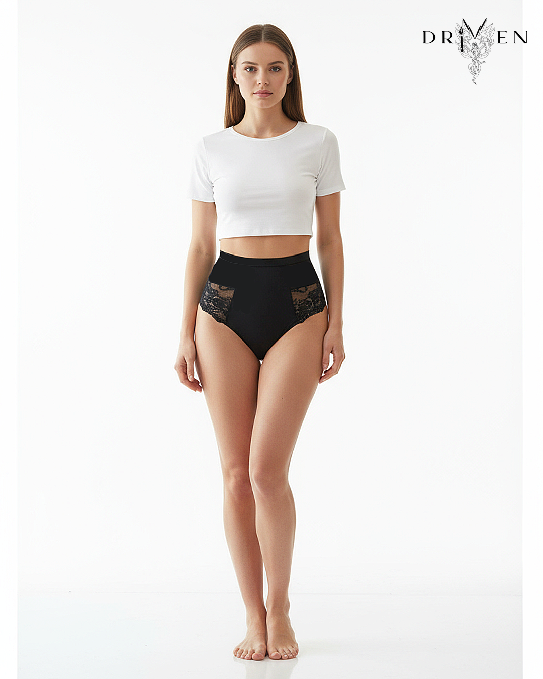 Mia High Waist Tummy Control Lace Panty - Image 5