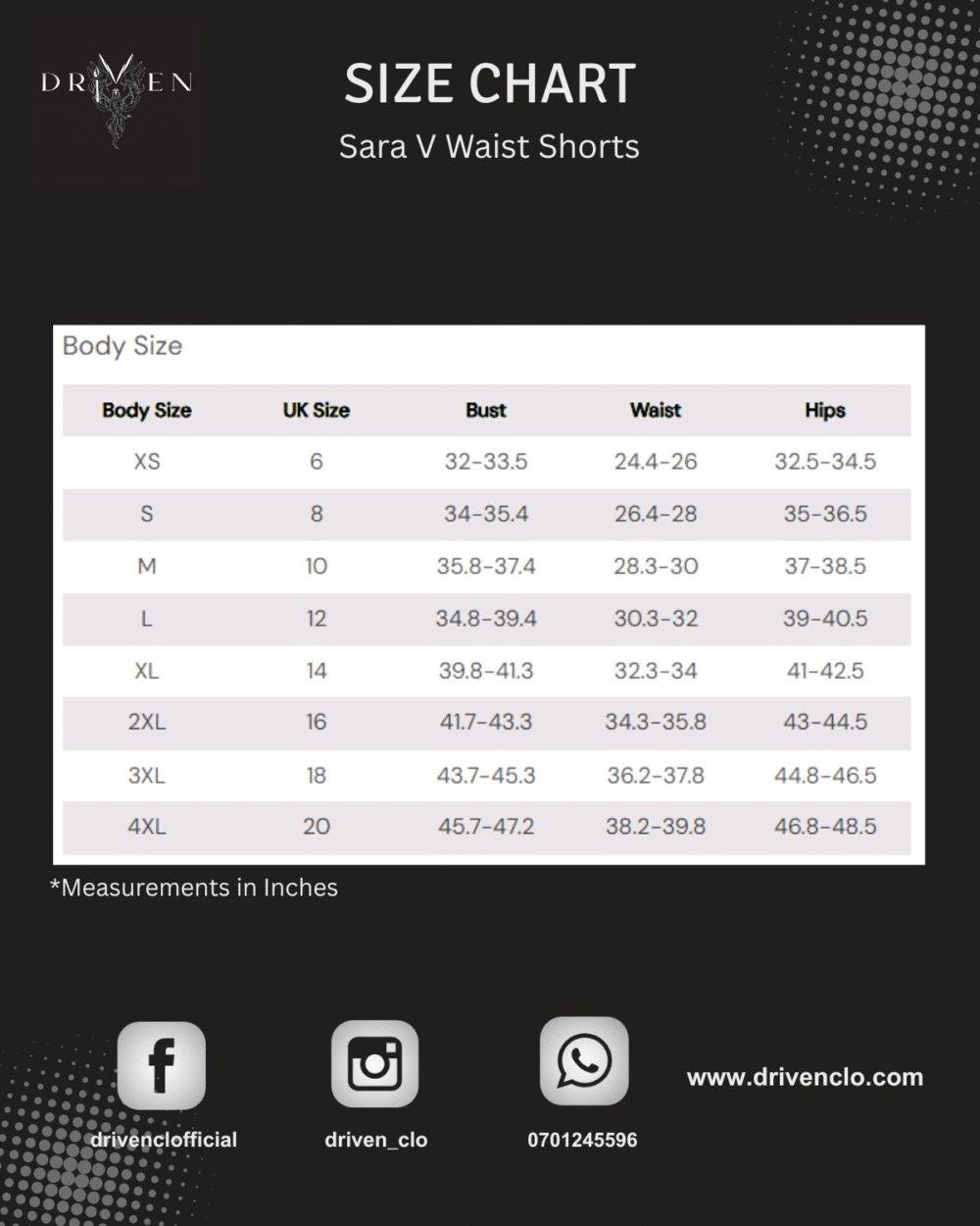 Sara V Waist Shorts - Image 2