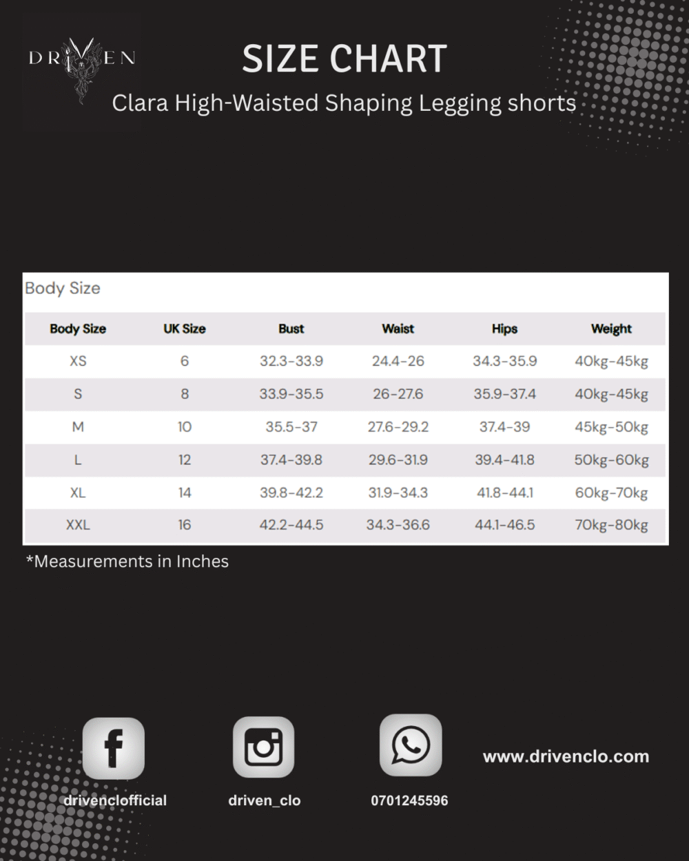 Clara High-Waisted Shaping Legging shorts - Image 2
