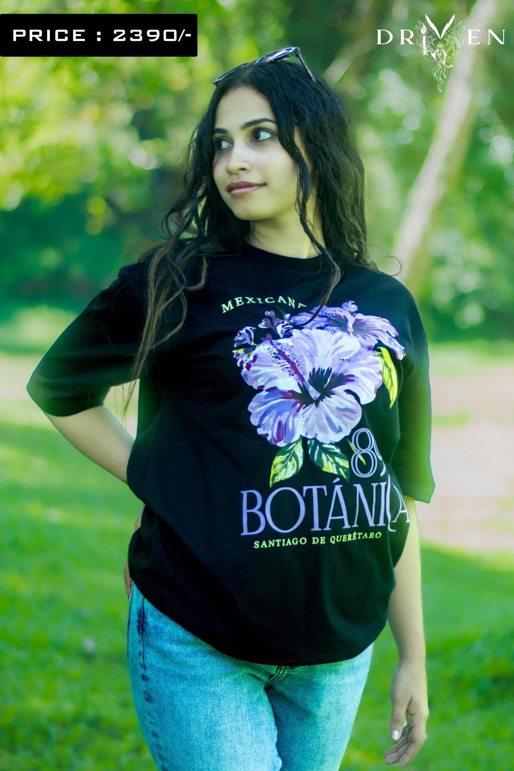 BOTANICA MEXICANA OVERSIZED T-SHIRT