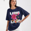 VIVID LILY OVERSIZED T-SHIRT