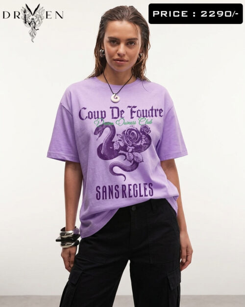 COUP DE FOUDRE OVERSIZED T-SHIRT