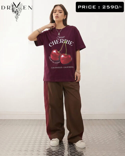 SWEET CHERRY OVERSIZED T-SHIRT