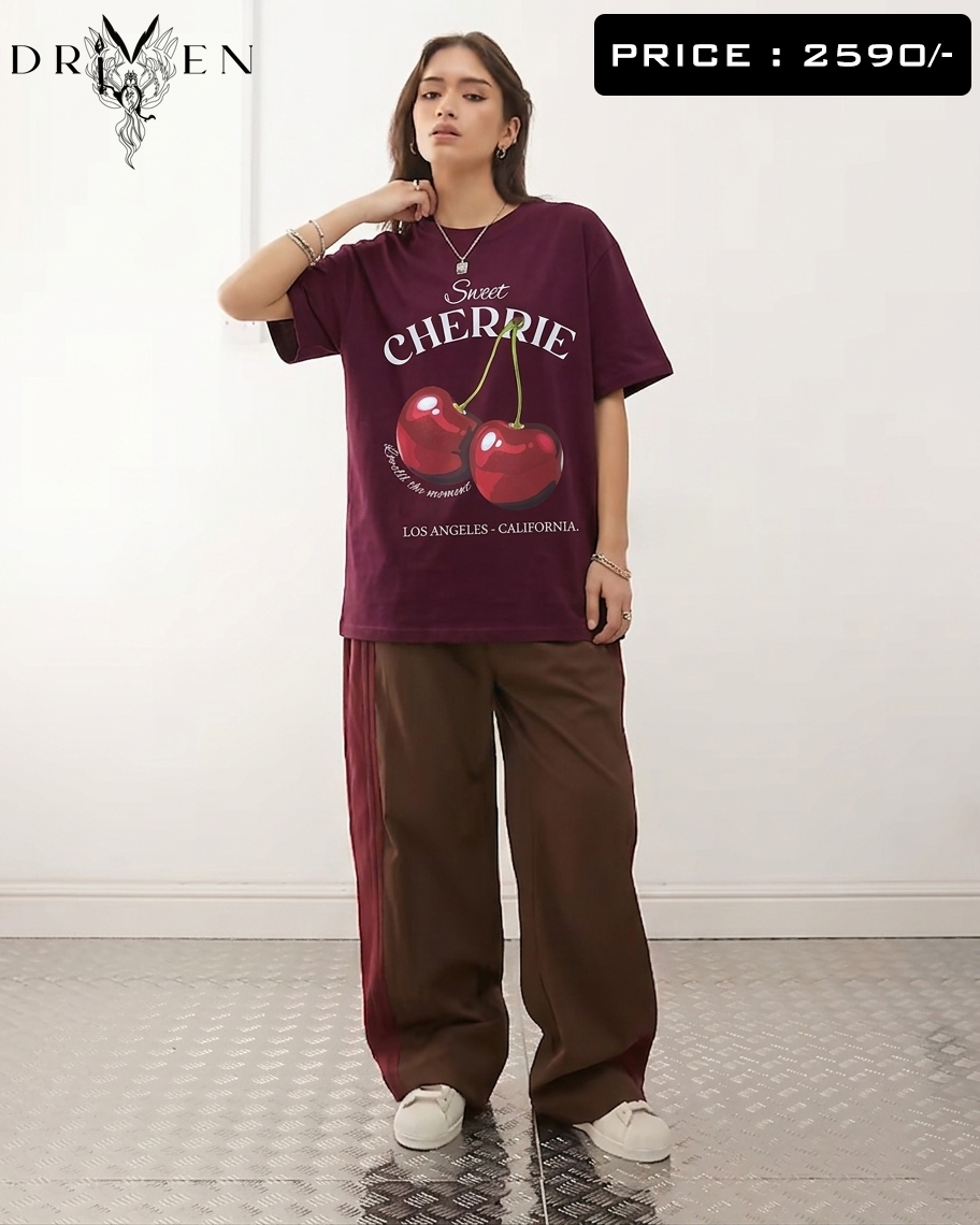 SWEET CHERRY OVERSIZED T-SHIRT