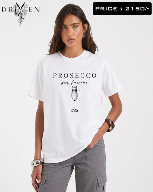 PROSECCO OVERSIZED T-SHIRT